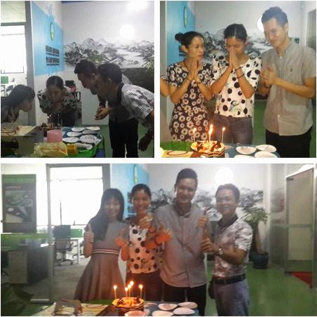 生日快乐!——PG电子科技为员工庆生 生日快乐!——PG电子科技为员工庆生