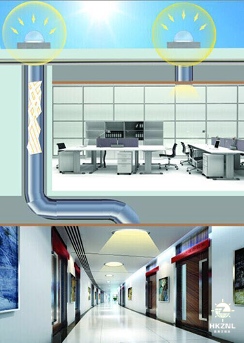 香港PG电子管道式日光照明工作原理图 香港PG电子管道式日光照明工作原理图